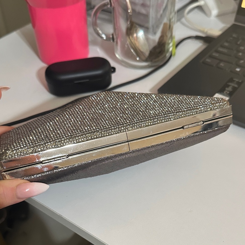 Sparkling Silver Clutch - Picture 8 of 10